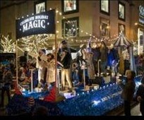 AT&T Holiday Magic outdoor activation crowd